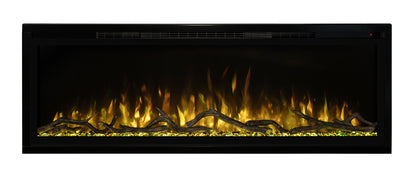 Spectrum Slimline Linear LED Electric Built-In Fireplace