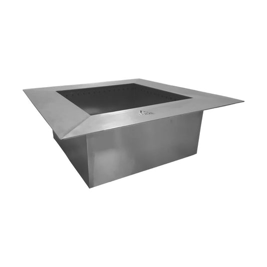 Lume Double Sided Square Fire Pit Insert