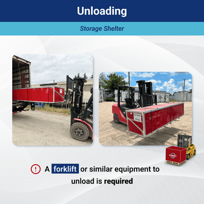 W 20FT x L 30FT x H 12FT Single Truss Arch Storage Shelter