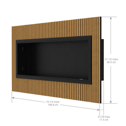 Storm Surround Collection - 60" Architectural Fireplace Finishes