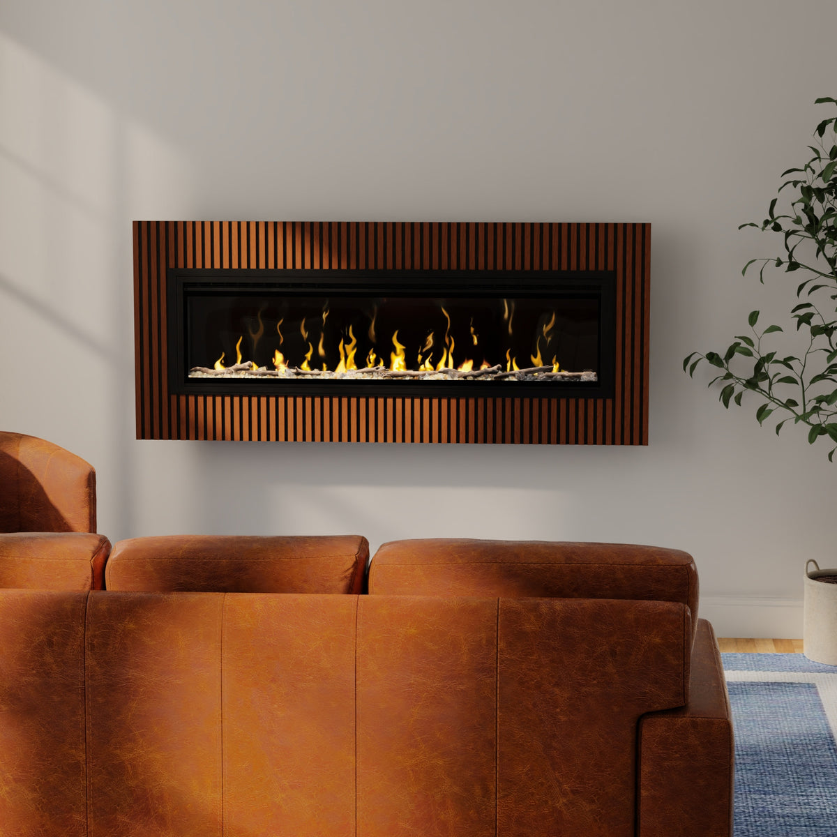 Storm Surround Collection - 60" Architectural Fireplace Finishes