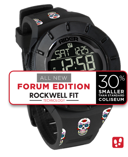 The Coliseum Fit™ - Sugar Skull Forum Edition (Phantom Black) Watch