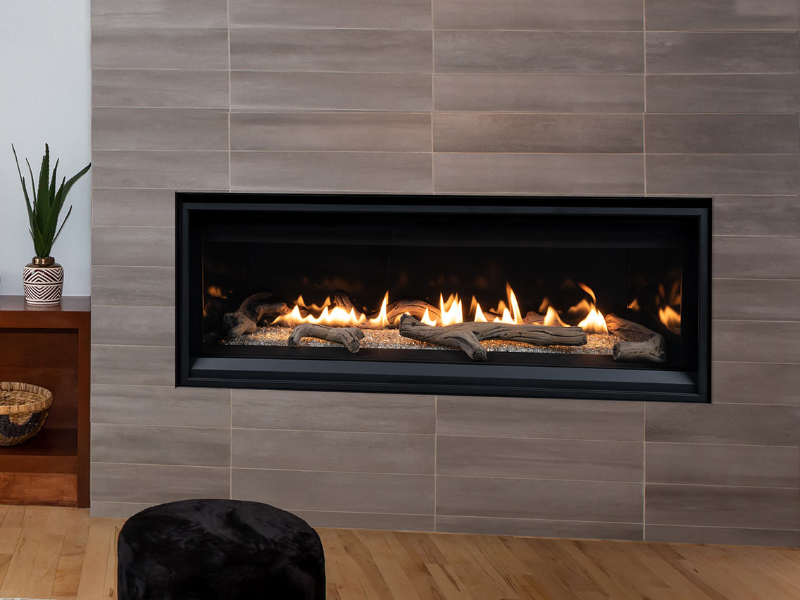 DRL3500 Series 55" Linear Direct Vent Fireplace - Electronic Ignition NG