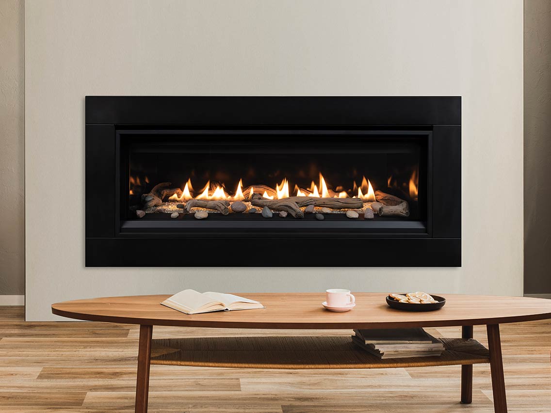 DRL3500 Series 55" Linear Direct Vent Fireplace - Electronic Ignition NG
