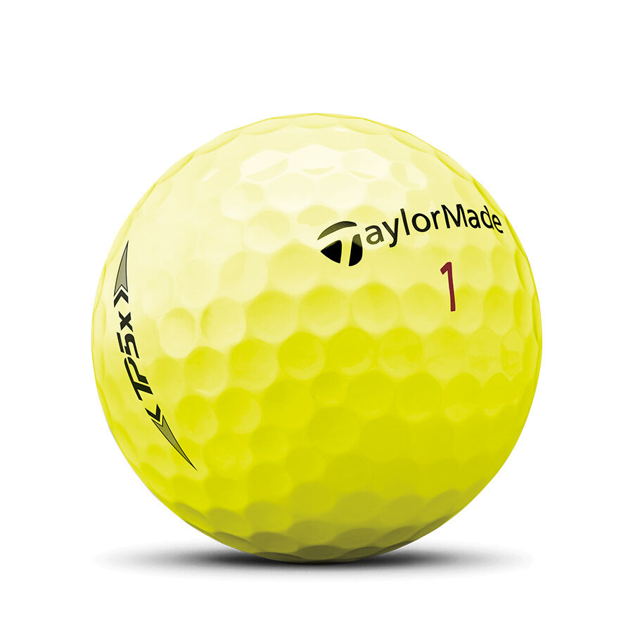 TaylorMade TP5X YELLOW GOLF BALLS