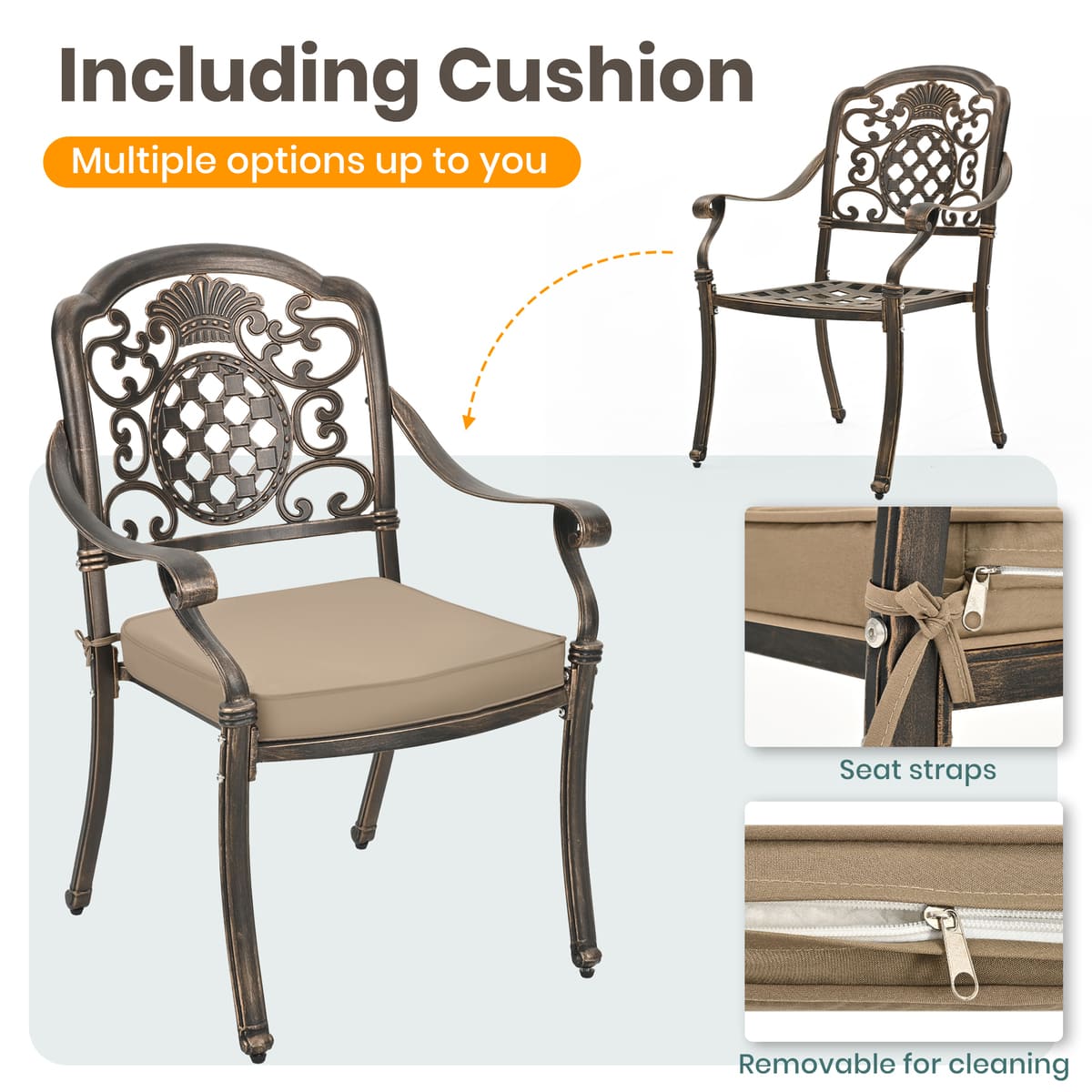 Forge Vintage Dining Set, 5-Piece