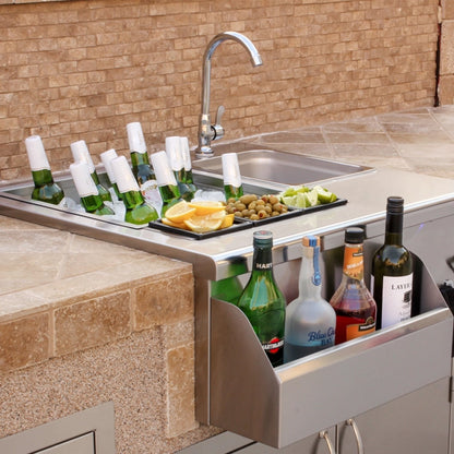 30" Beverage & Prep Station