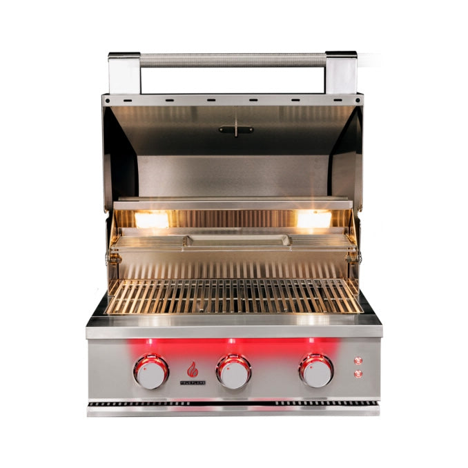 True Flame 25" 3 Burner Gas Grill