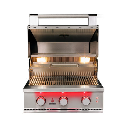 True Flame 25" 3 Burner Gas Grill