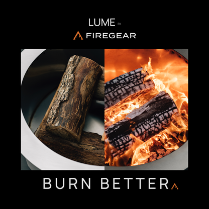 Lume Double Wall Round Fire Pit Insert
