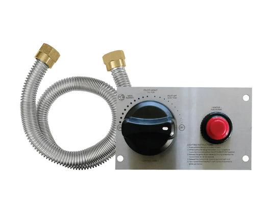 Pro-Series Linear T-Burner Flat Pan Push Button Ignition
