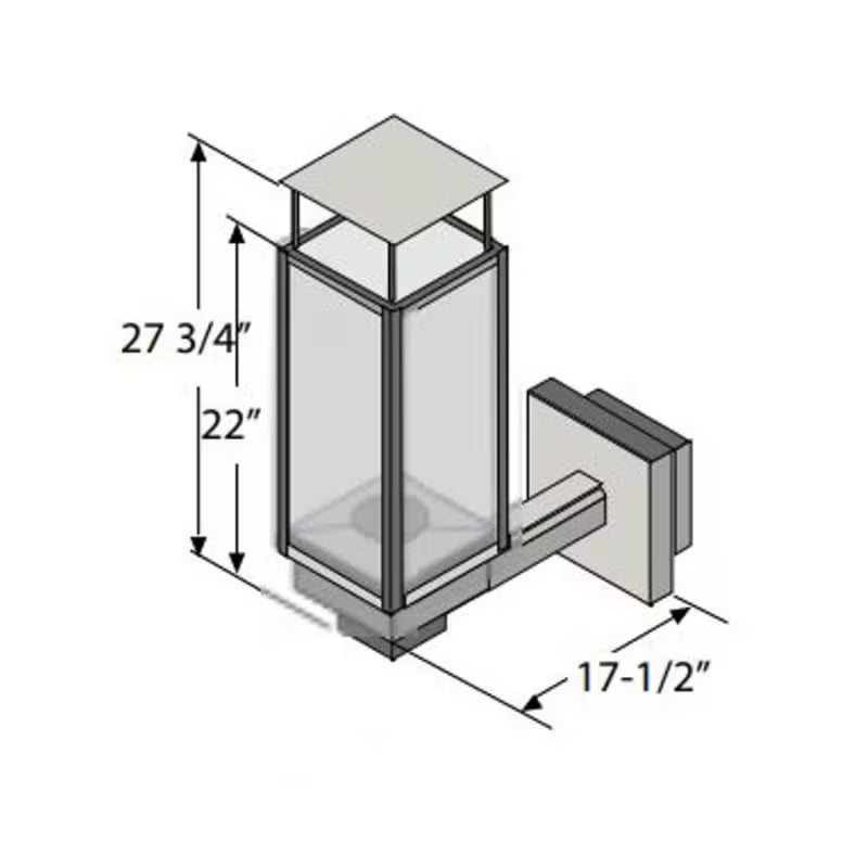 Tempest Torch Wall Mount Assembly