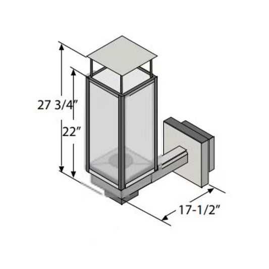 Tempest Torch Wall Mount Assembly