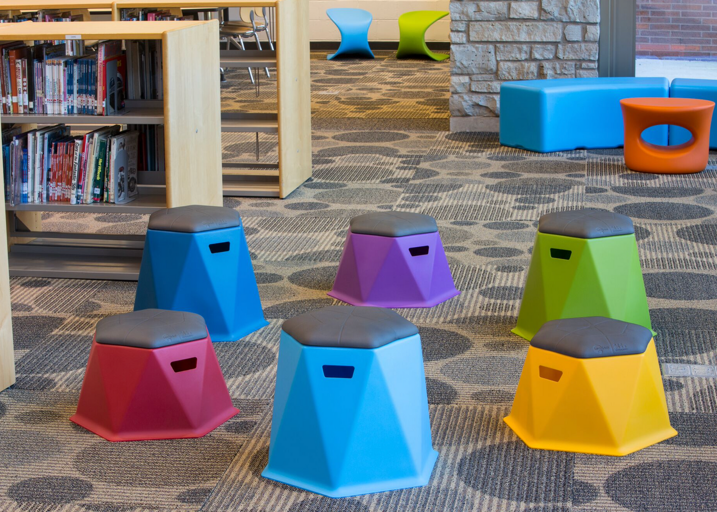 Twisted Hex Stool