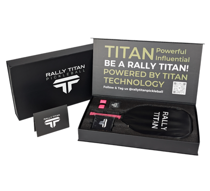 Titan Pro 16MM | Thermoformed Unibody Construction | Foam Injected Walls | T700 Titan Carbon Friction Surface | White with Pink Accents