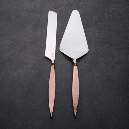 TWISTED URBAN Cake Serving 2 PC. SET