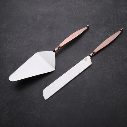 TWISTED URBAN Cake Serving 2 PC. SET