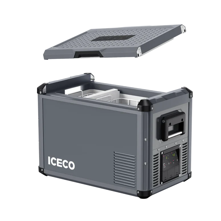 ICECO Dual Zone Portable Freezer - Gray