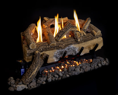 Split Oak Vent Less Log Sets