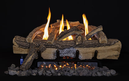 Split Oak Vent Less Log Sets
