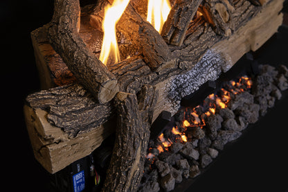 Split Oak Vent Less Log Sets
