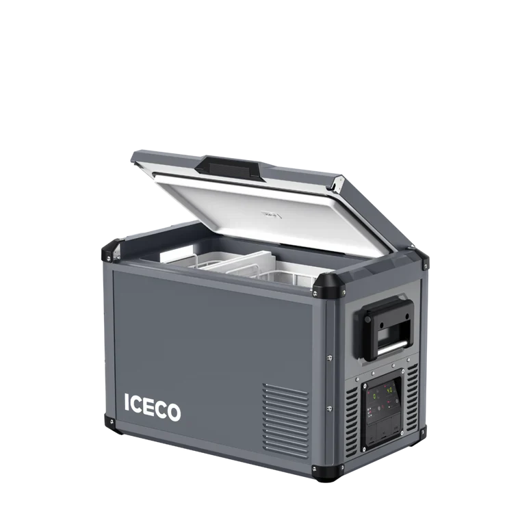 ICECO Dual Zone Portable Freezer - Gray