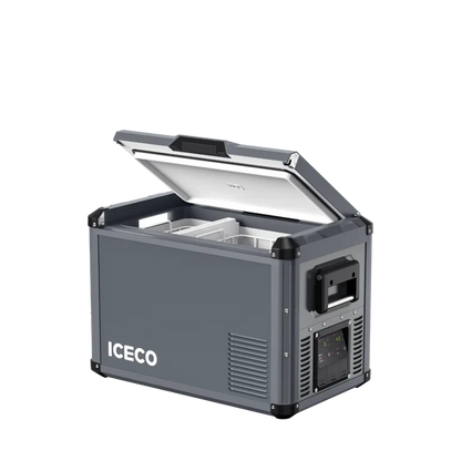 ICECO Dual Zone Portable Freezer - Gray