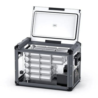 ICECO Dual Zone Portable Freezer - Gray