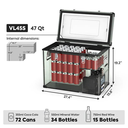 ICECO Portable Freezer Single Zone 45 LT