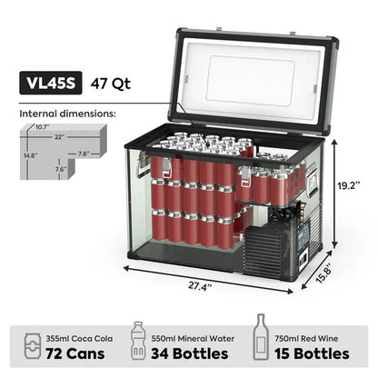 ICECO Portable Freezer Single Zone 45 LT