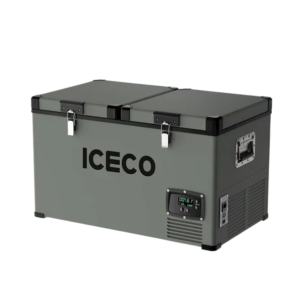 ICECO Dual Zone Metal Freezer with Cover 60LT