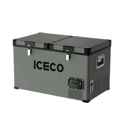 ICECO Dual Zone Metal Freezer with Cover 60LT