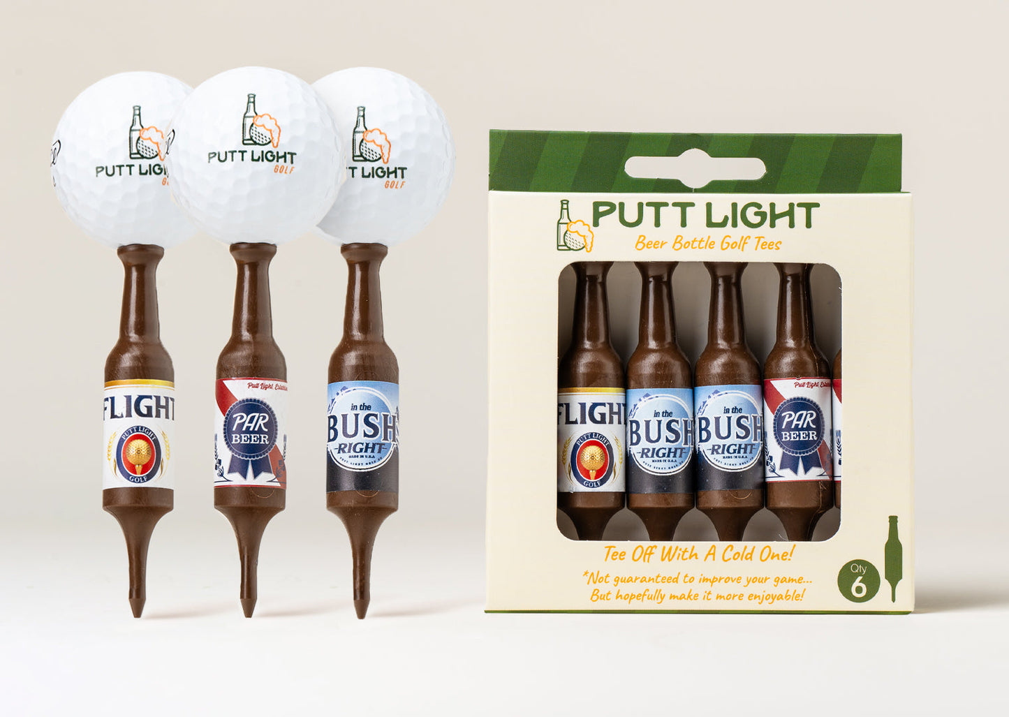 Beer Golf Tees Set