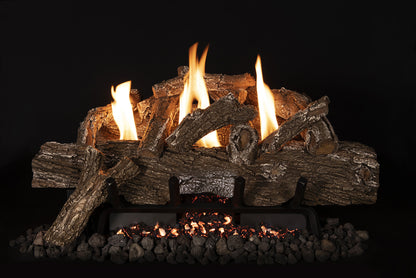 Aged Red Oak Vent Less Log Sets
