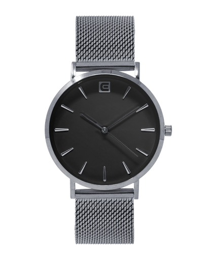 Voyager (Silver/Black) Watch
