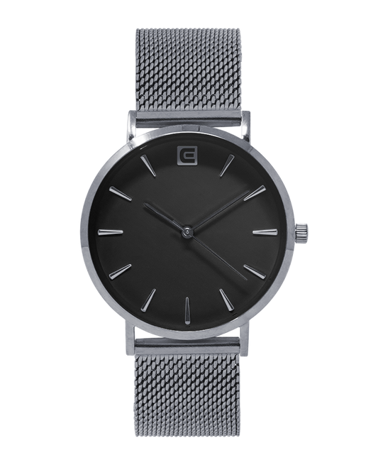 Voyager (Silver/Black) Watch