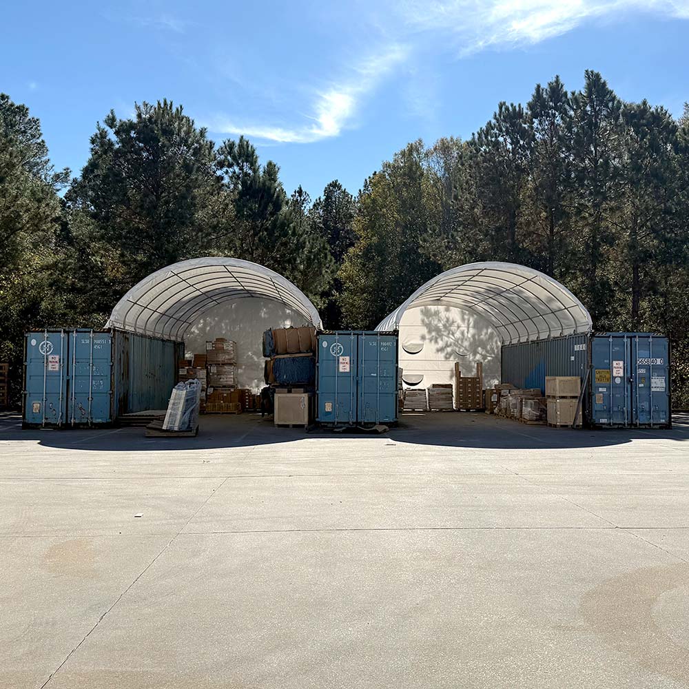 Rear Panel for W20' Container Shelter for 20ft x 20ft or 20 x 40ft