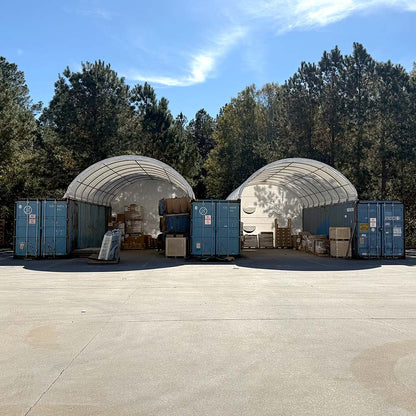 Rear Panel for W20' Container Shelter for 20ft x 20ft or 20 x 40ft
