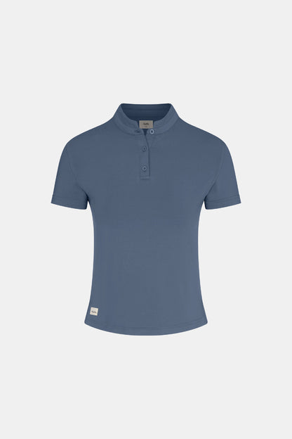 Women's Catalyst Polo | Mantra Collar | Raindrop