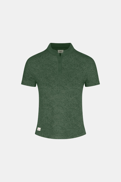 Women's Catalyst Polo | Mantra Collar | Topo III