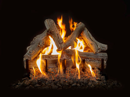 Western Driftwood Indoor/Outdoor Vented Gas Log Sets