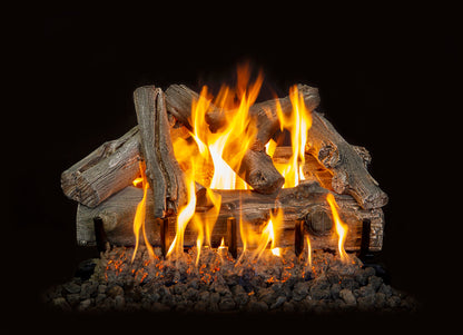 Western Driftwood Indoor/Outdoor Vented Gas Log Sets