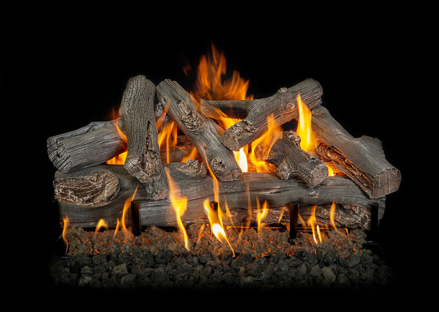 Western Driftwood Indoor/Outdoor Vented Gas Log Sets