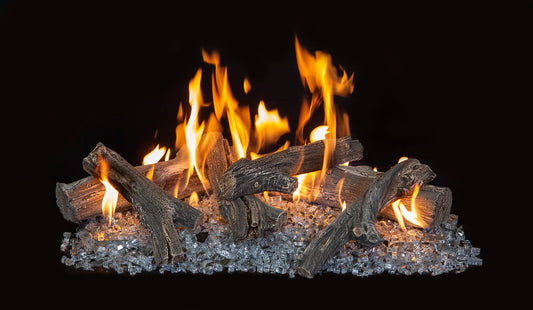 Western Driftwood Bedrock Traditional GlowFire Logs