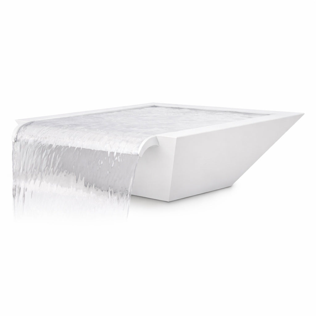 Maya Wide Spill Water Bowls - Metal Powder Coat