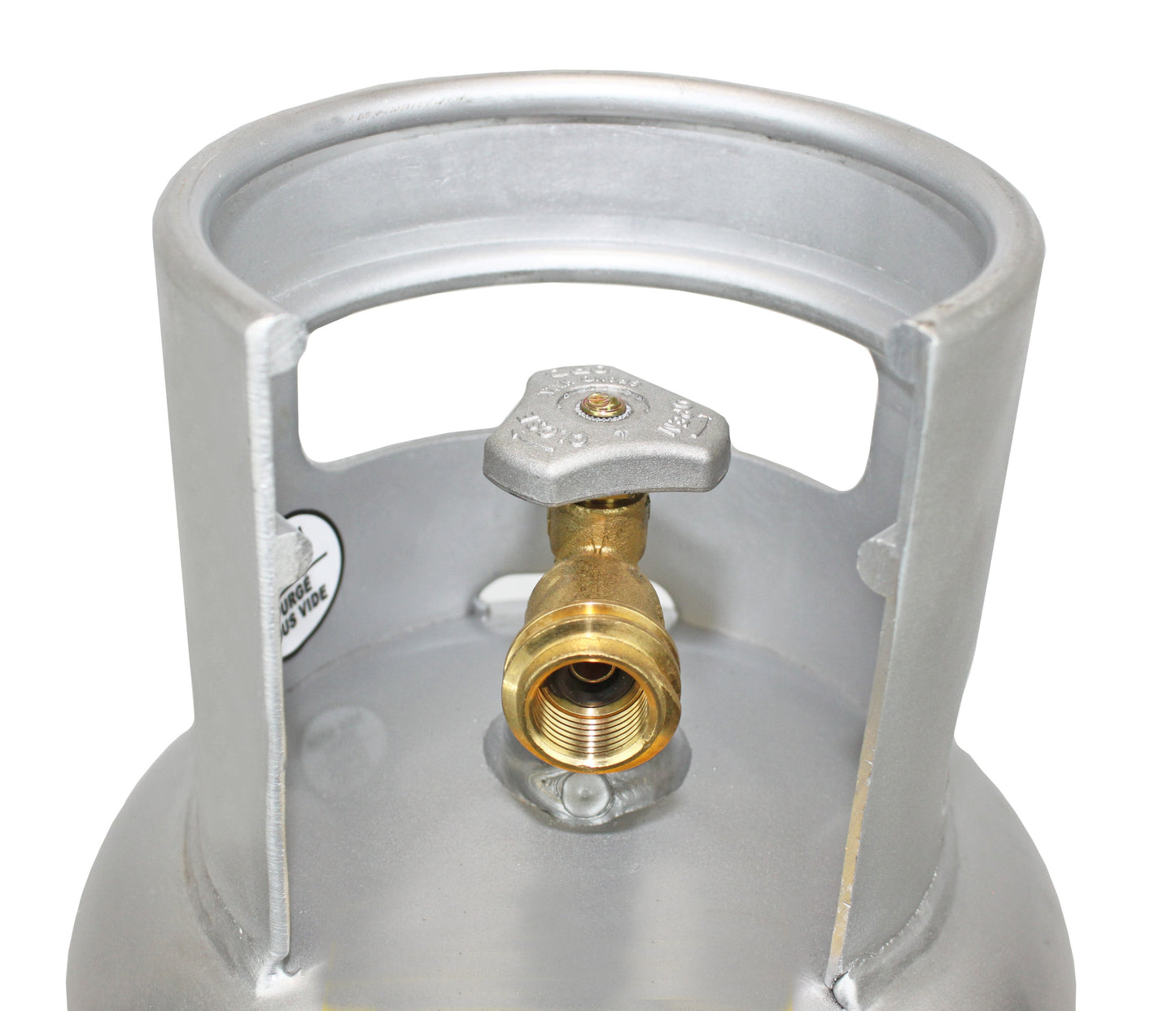 Flame King Lightweight 10lb Aluminum Propane Tank LP Cylinder with OPD