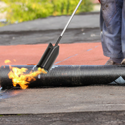 Flame King Heavy Duty Propane Torch Weed Burner 500,000 BTU with Flint Striker