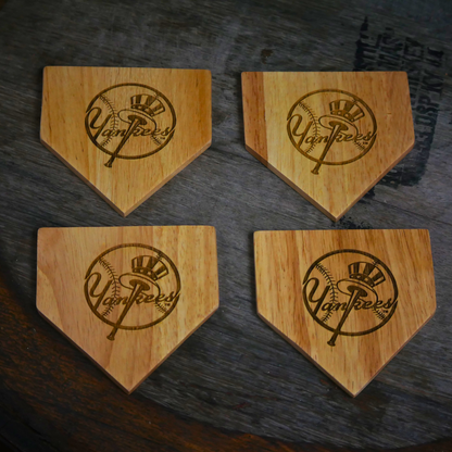 New York Yankees Dugout Mug® | Wood Coaster