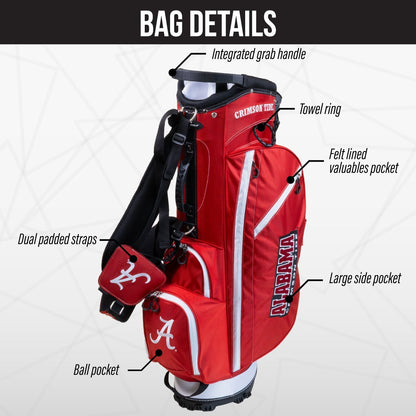 Alabama Crimson Tide Fairway Stand Bag