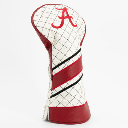 Alabama Crimson Tide Striped Quilted Driver Headcover